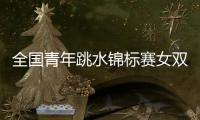 全国青年跳水锦标赛女双十米台：陕西组合崔家溪/王韵晗夺冠