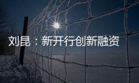 刘昆：新开行创新融资 助力全球合作