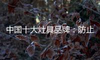 中国十大灶具品牌�：防止雷同 坚持原创设计