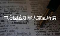 中方回应加拿大发起所谓“反对任意拘押宣言”：更像承认错误的“自白书”