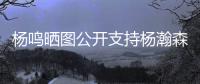 杨鸣晒图公开支持杨瀚森，与乌戈刘子庆现场观战	，小杨完美发挥	！