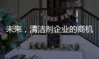 未来
，清洁剂企业的商机在实体店