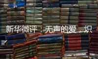 新华微评	：无声的爱，炽热的中国心