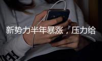 新势力半年暴涨
，压力给到自己