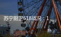 苏宁厨卫618战况：12小时同比增长76%