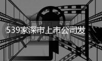 539家深市上市公司发布2024年年报	，超八成实现盈利