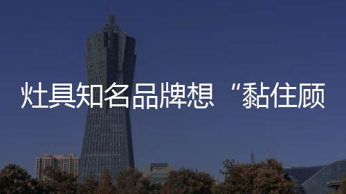 从灶具市场的品牌现状来看