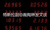 特斯拉副总裁陶琳发文谈“刹车门”：坚持做正确的事情，剩下的交给时间