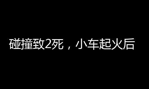 碰撞肇事司机弃车逃逸