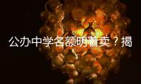 公办中学名额明着卖？揭秘招生季“学托”的离谱套路
