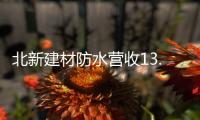 北新建材防水营收13.87亿元，粉料砂浆升级战略级业务