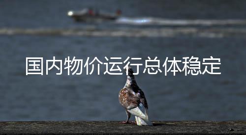 物价稳定鸡蛋、运行7月份