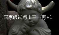 国家级试点
！三一再+1
！