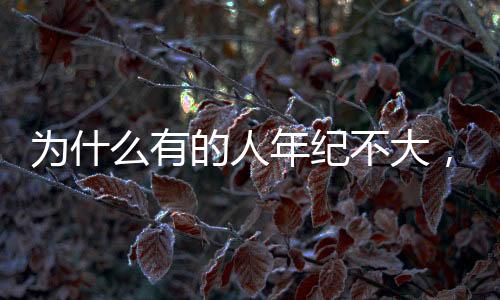 白头发的黑素少或者没有