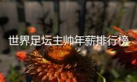 世界足坛主帅年薪排行榜：中超2位主帅入选