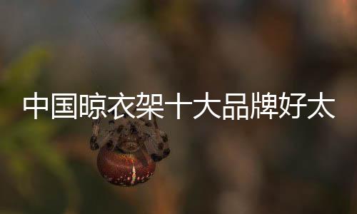 好太太晾衣架还能晾晒被子
