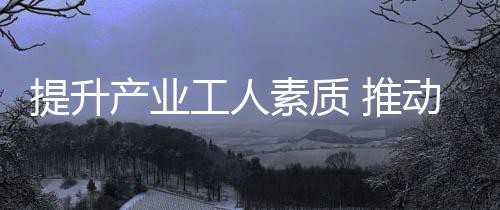 工人高质技能型人才培养