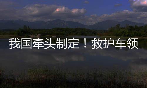 该项国际标准的发布