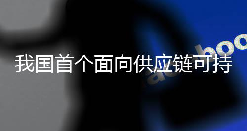 国首个面面临可持续发展压力
