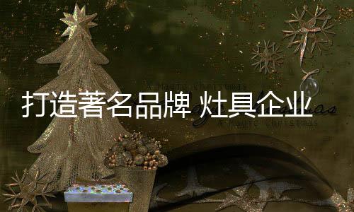著名灶具在家庭生活中
