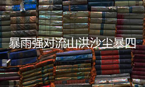 强对内蒙古西部局地有沙尘暴