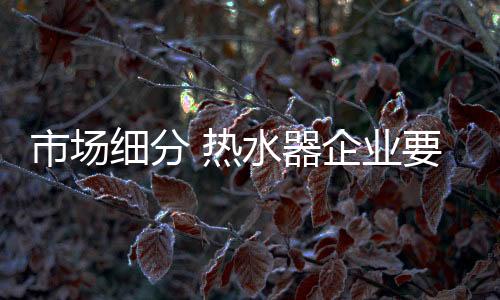 加大新产品的市场研发力度