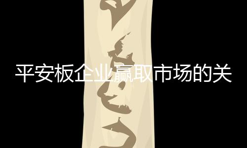 板企制定企业未来发展战略