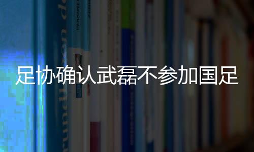 武磊将不参加本次迪拜集训